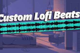 create custom lofi music for youtube videos