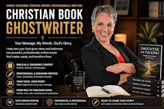 be your ghostwriter for your christian book