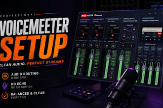 setup and fix voicemeeter banana or potato with obs audio routing
