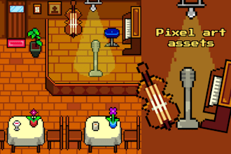 create professional pixel art assets for you