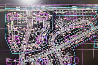deliver detailed fiber optic autocad design for telecom projects