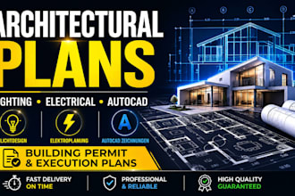 do lichtdesign, elektroplanung, autocad zeichnungen, bauantrag, ausfuhrungsplane