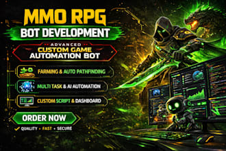develop poker bot ai game bot igaming website automated bot java development
