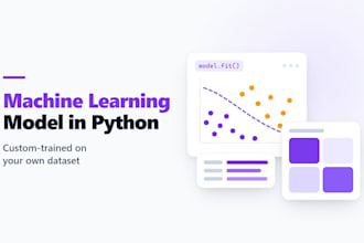 build and train a machine learning model using python scikit learn or pytorch