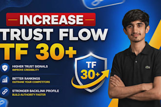 increase trust flow tf 30 plus