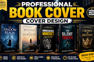 book cover design ebook cover design, kdp book cover, book design