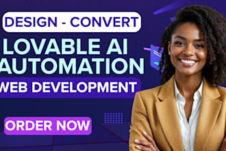 build lovable ai app with supabse n8n automation and web app mvp, fix lovable