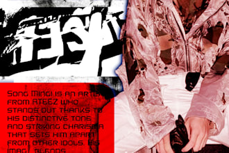 design aesthetic posters and modern social media graphics