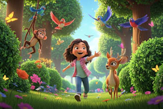illustrate children book illustration, children picture book illustration