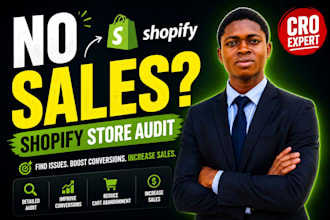 audit your shopify store to increase conversions and sales