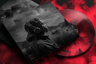 design anime cartoon cover art for your album cover artwork