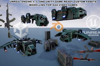unreal engine game assets stylized low poly high poly weapon asset unity assets