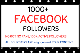 do organic facebook page growth to gain real followers and engagement