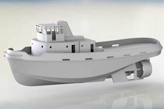 create cnc boat fabrication, boat and rc boat models, cad molds and 3d designs