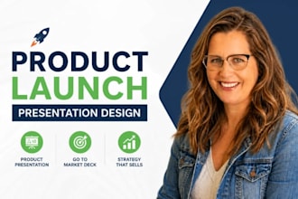 product launch presentation design, product presentation, go to market deck