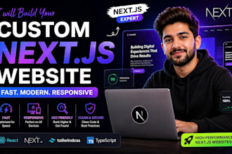 build a fast next js website with SEO and clean code