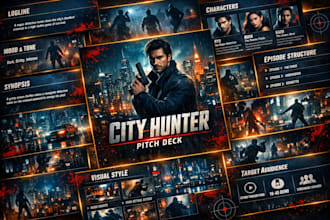 design investor pitch deck film movies pitch deck for funding tv show podcast