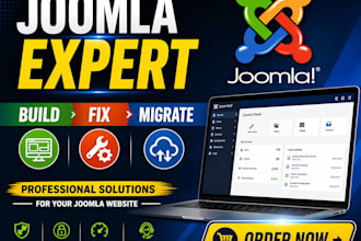 build fix and migrate your joomla website professionally