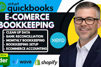 do ecomerce bookkeeping in quickbooks online for amazon, shopify, small business