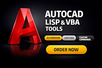 create autocad plugin with lisp or vba