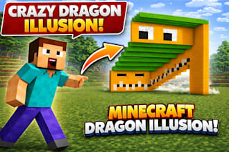 make youtube thumbnail and banner professionally