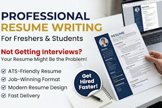 provide professional resume writing services for freshers and students