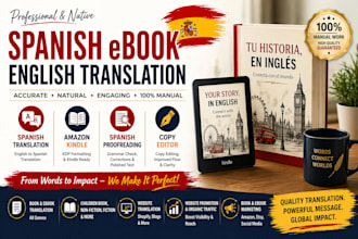 spanish ebook english translation amazon kindle spanish proofreading copy editor