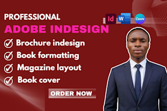 do magazine layout, formatting brochure indesign