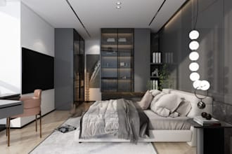 remodel master bedroom, luxury suite, apartment renovation, cad model, cgi house