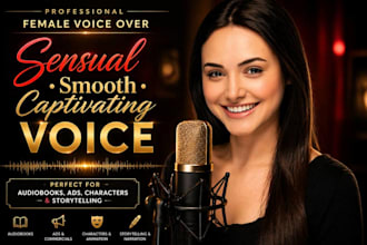 record a seductive erotic nsfw female audio adult female voice acting
