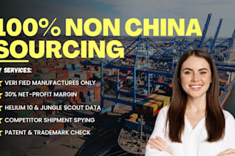 do amazon fba product hunting and source non china suppliers
