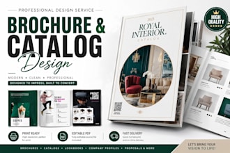 design digital brochure business catalogue pdf brochure lookbook proposal design