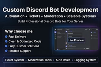 create a custom discord bot