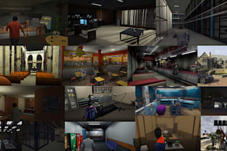 create a custom minimap, mlo interior and props for your fivem rp server