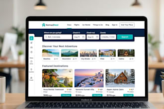 create UI UX for booking platforms