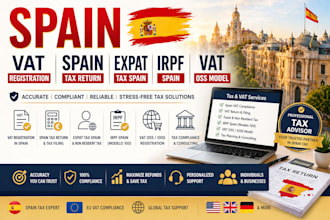 spain vat registration spain tax return expat tax spain irpf spain vat oss model