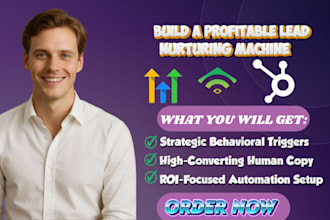 build a professional lead nurturing email sequence your business