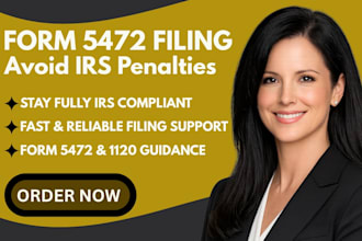 file form 5472 and 1120 for foreign owned US llc compliance
