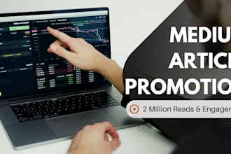 do medium article promotion, medium promotion