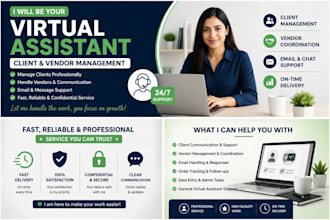 be your virtual assistant for admin support