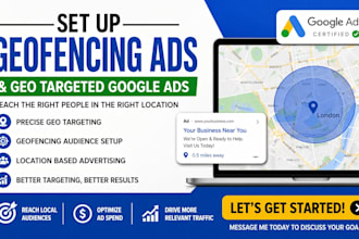 set up geofencing ads audience location geo targeting advertising google ads