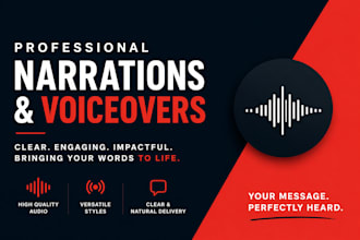narrate absolutely anything for you in the perfect tone