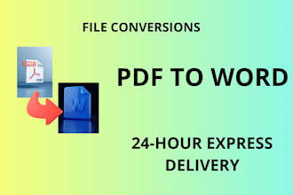 convert PDF to word or google docs