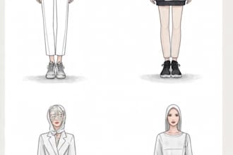 design modern fashion outfit and clothing