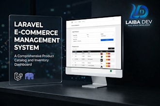 build a professional full stack web application using laravel and PHP