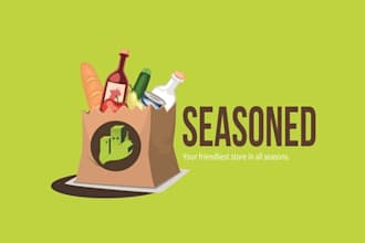 design motivation seasoned specialty foods logo