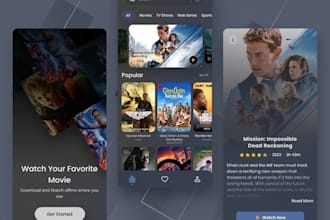 develop short drama app, mini series website, episodic video streaming website