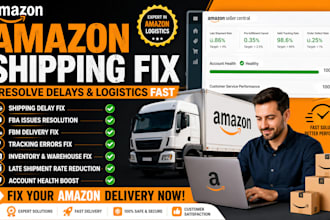 fix amazon logistics issues shipping delays late delivery tracking problem