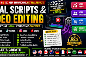 write viral short form video scripts with scroll stopping hooks