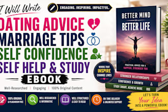 write dating advice marriage tips self confidence guide self help study ebook